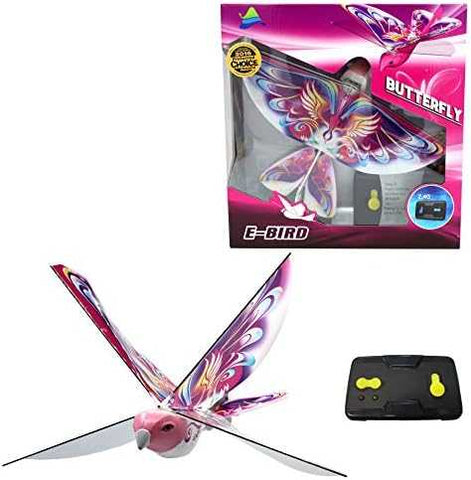 eBird Pink Butterfly - Flapping RC Flight with Style