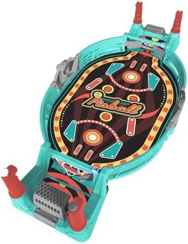Head-To-Head Tabletop Pinball - No-Battery Arcade Fun