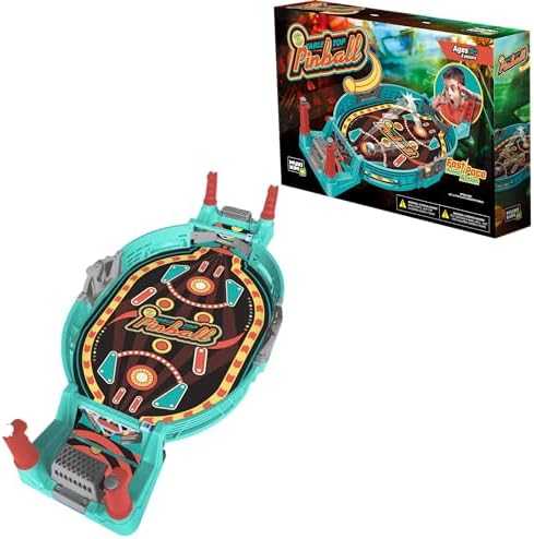 Head-To-Head Tabletop Pinball - No-Battery Arcade Fun