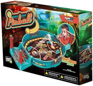 Head-To-Head Tabletop Pinball - No-Battery Arcade Fun