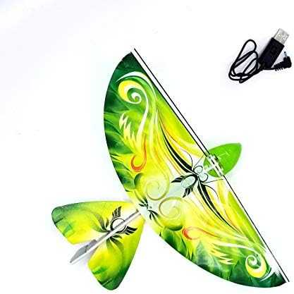 Self Flying eBird Green - Flaps and Soars on Its Own
