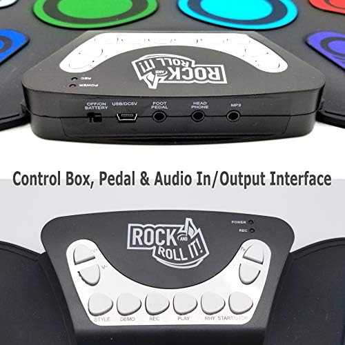 Codedrum - Roll-Up Drum Set with Play-By-Color Beats