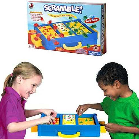 Scramble - Fast Shape-Matching Game with Pop-Out Twist