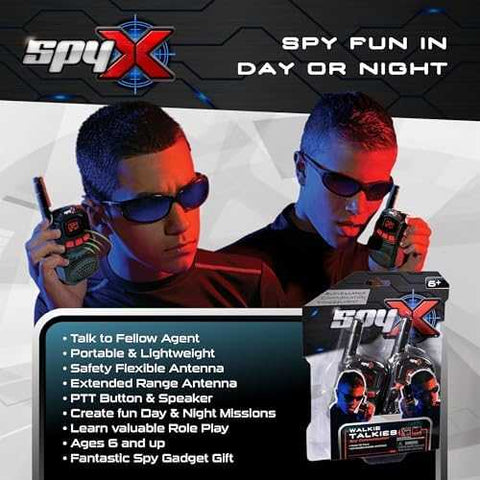 SpyX Walkie Talkies - Buddy Spy Chats Made Easy