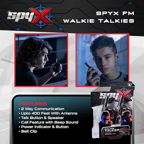 SpyX Walkie Talkies - Buddy Spy Chats Made Easy