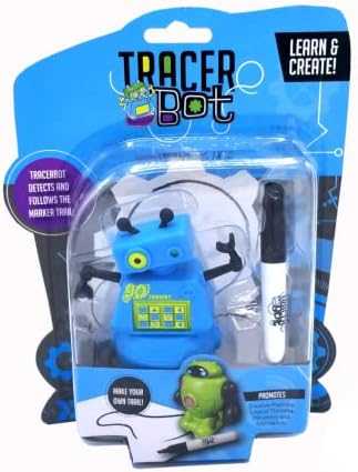 Tracerbot Blue - Robot That Follows the Lines You Draw