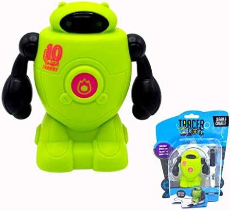Tracerbot Green - Robot That Follows the Lines You Draw