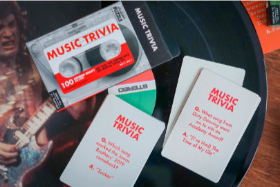 Mini Music Trivia - 100 Questions on Songs, Stars, and Scandals