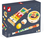 Janod Gioia Rattle Display x12 - Baby Sensory Bead Shaker