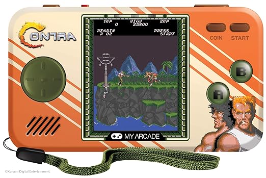 My Arcade Contra Pocket Player-2-in1, Contra and Super Contra
