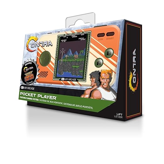 My Arcade Contra Pocket Player-2-in1, Contra and Super Contra