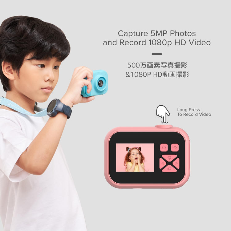 myFirst Camera 10 - Kids Digital Mini Camera for Boys and Girls with Durable Design