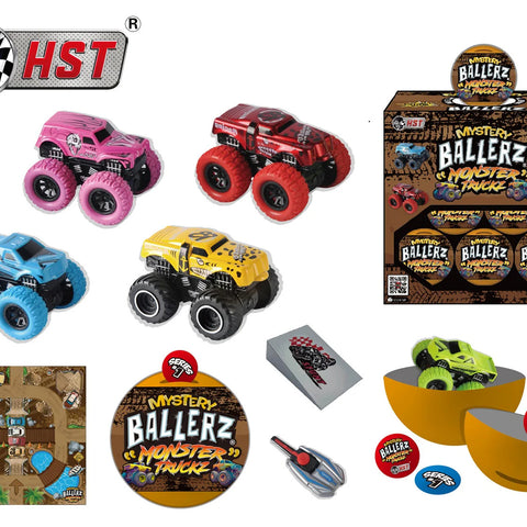 Mystery Ballerz Monster Truckz - Collection in Every Ball