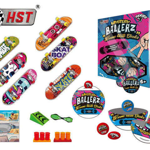 Mystery Ballerz Xtreme Skate Decks - Finger Skateboard