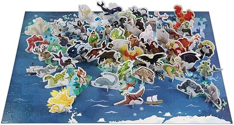 Janod Myths & Legends Puzzle - 350 Pieces with 50 Figures