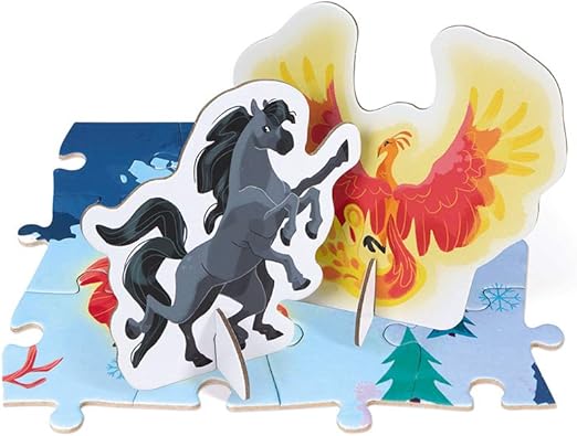 Janod Myths & Legends Puzzle - 350 Pieces with 50 Figures
