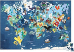 Janod Myths & Legends Puzzle - 350 Pieces with 50 Figures