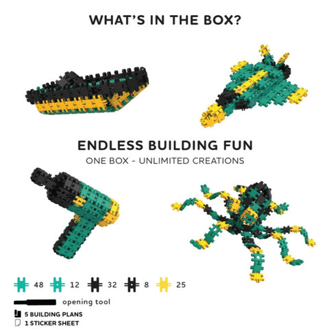 Nano Clics Creative 125pc Roar - Build a Dino Adventure