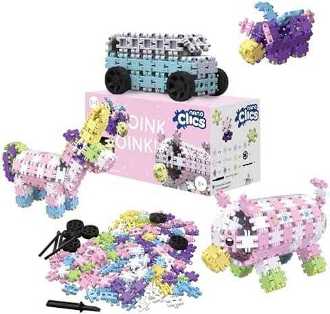 Nano Clics Fantasy Builders 250 - Creative 250-Piece Build Set