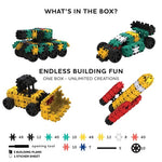 Nano Clics Transport 250pc Zooofff - Vehicle Build Fun