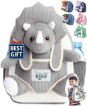 Naturally KIDS Toddler Unicorn Backpack with Plush Toy