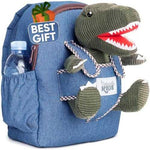 Naturally KIDS Toddler Unicorn Backpack with Plush Toy