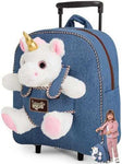 Naturally KIDS Toddler Unicorn Backpack with Plush Toy