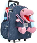 Naturally KIDS Toddler Unicorn Backpack with Plush Toy