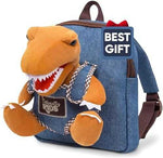 Naturally KIDS Toddler Unicorn Backpack with Plush Toy