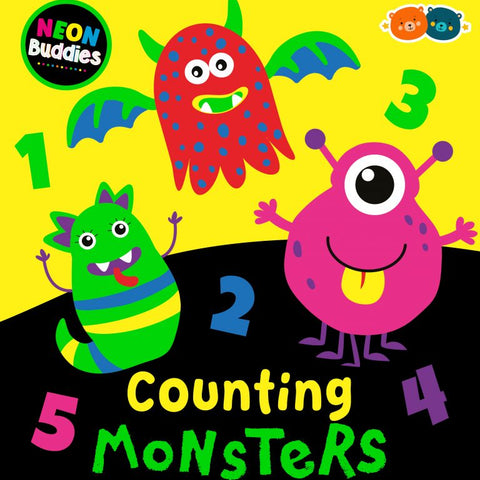Counting Monsters Book - Bright Learning by Buddy & Barney