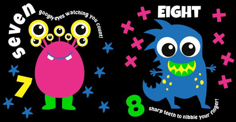 Counting Monsters Book - Bright Learning by Buddy & Barney