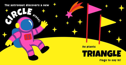 Shapes in Space Book - Bright Learning by Buddy & Barney