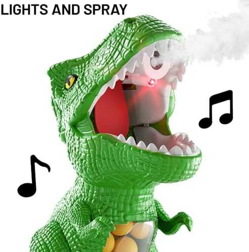 NIPLOOOW Dinosaur Shooting Target Game Set