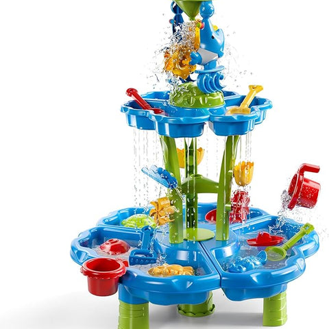NIPLOOOW Water Table for Toddlers 3-5, Kids Sand Water Table