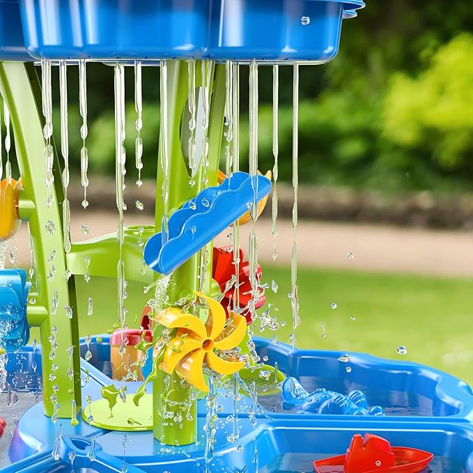 NIPLOOOW Water Table for Toddlers 3-5, Kids Sand Water Table