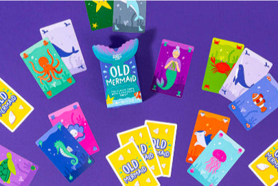 Old Mermaid - Sea Creature Matching Game with Mermaid Twist