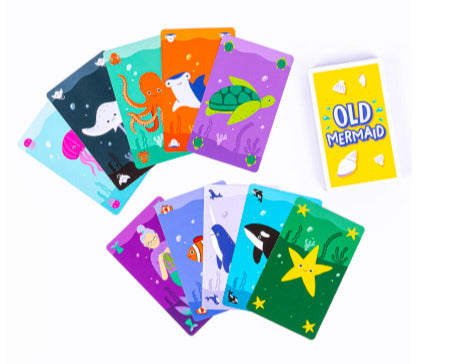 Old Mermaid - Sea Creature Matching Game with Mermaid Twist