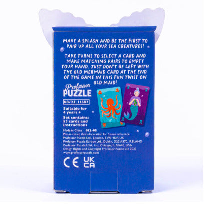 Old Mermaid - Sea Creature Matching Game with Mermaid Twist