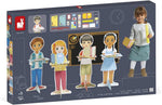 Janod One Day at School - 250-Piece Pretend Classroom Set