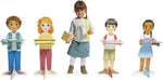 Janod One Day at School - 250-Piece Pretend Classroom Set