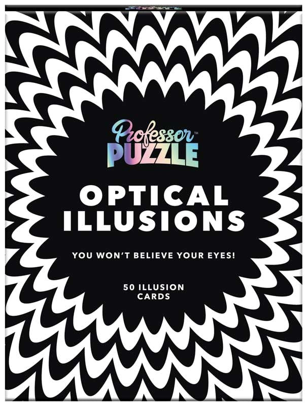 Optical Illusions - 50 Mind-Bending Visual Puzzle Cards