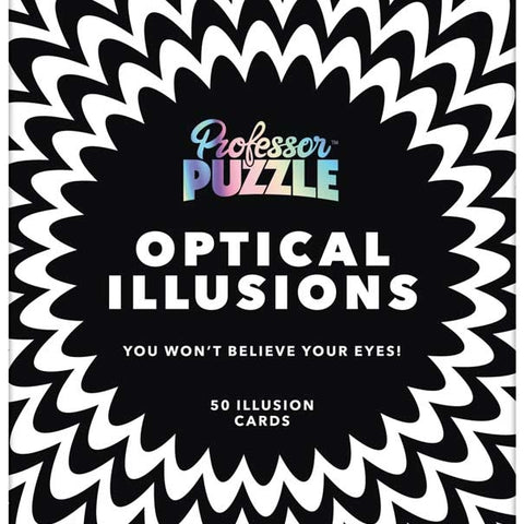 Optical Illusions - 50 Mind-Bending Visual Puzzle Cards