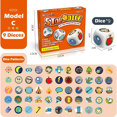 OPTSPTOY Story Dice Set