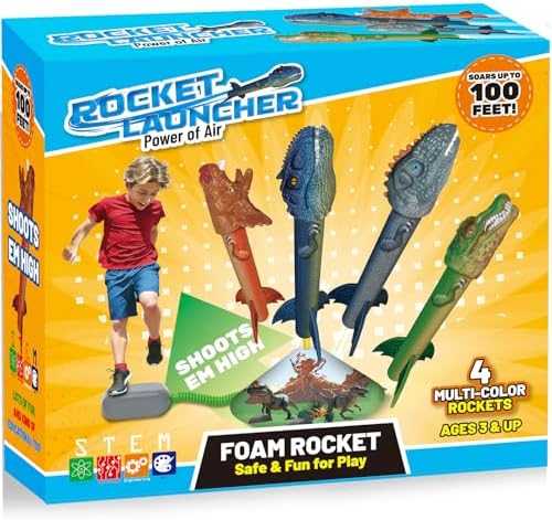 Otoseth Foam Rocket Launcher Set (8 Rockets)