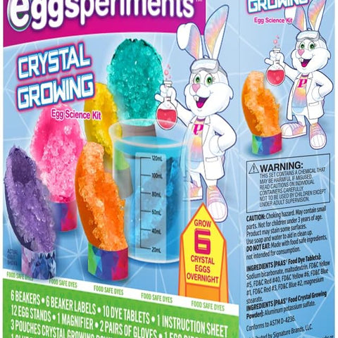 PAAS Eggsperiments Crystal Growing Egg Science Kit