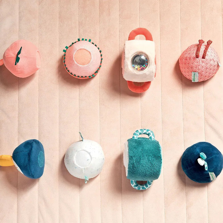 LILLIPUTIENS Pablo Sound Roll - 4 Rattles with Velcro Parts