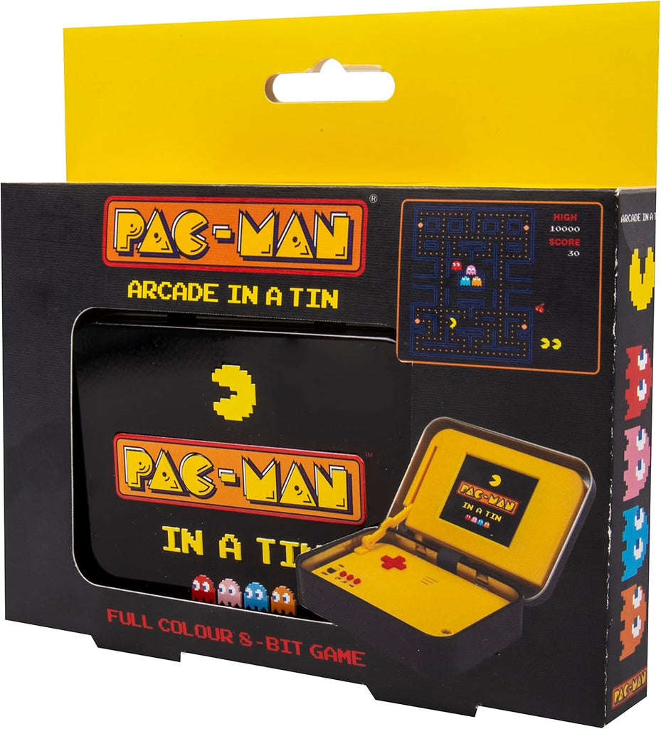 Pac-Man Arcade in a Tin - Classic Pacman Arcade Game