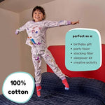 Color-In Mermaid Pajamas 4-7 years - Washable Pens - eatsleepdoodle
