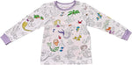 Color-In Mermaid Pajamas 4-7 years - Washable Pens - eatsleepdoodle