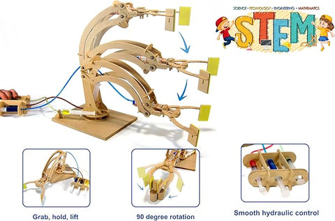 PATHFINDERS STEM Kit – Hydraulic Robotic Arm